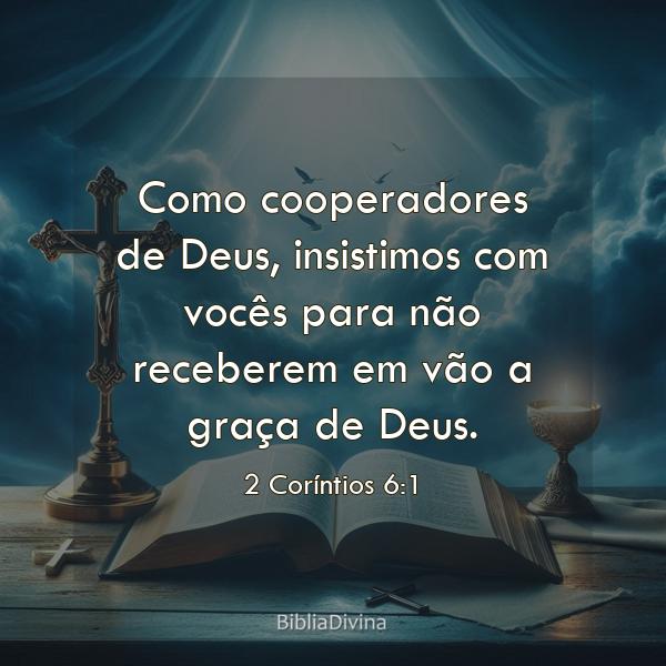 2 Coríntios 6:1