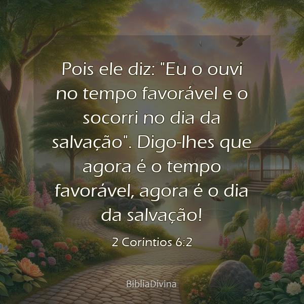 2 Coríntios 6:2