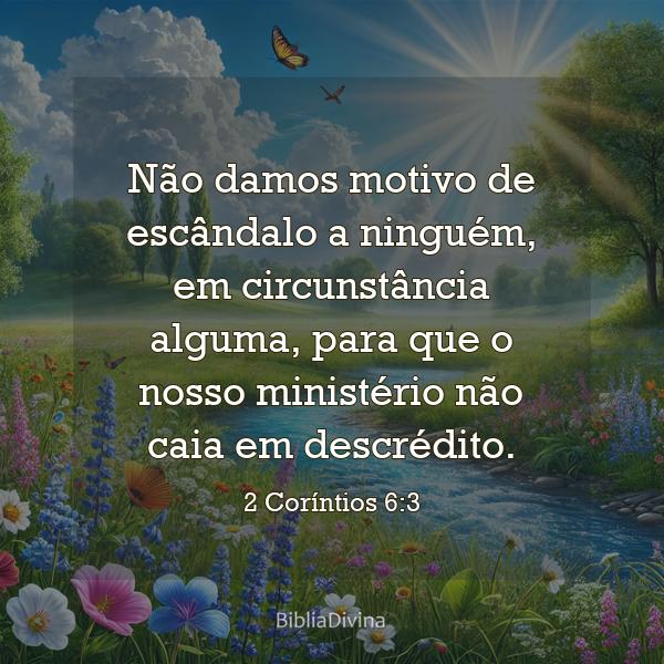 2 Coríntios 6:3