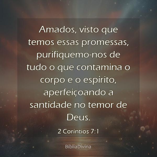 2 Coríntios 7:1