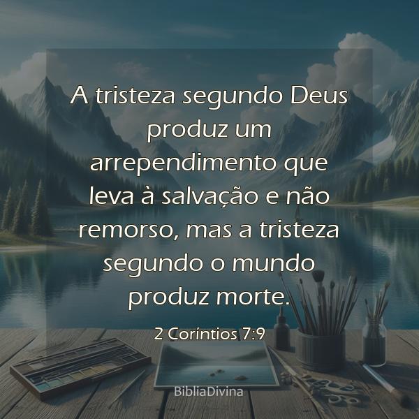 2 Coríntios 7:9