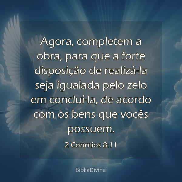 2 Coríntios 8:11