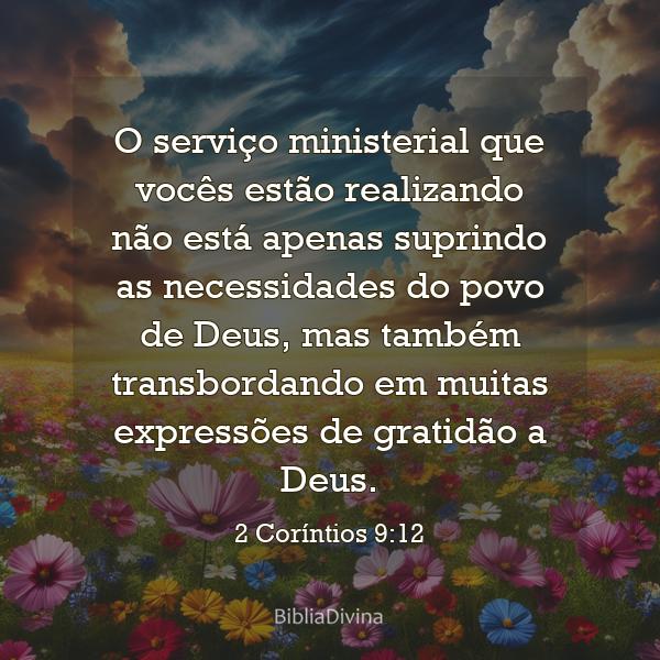 2 Coríntios 9:12