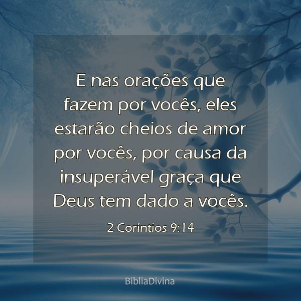 2 Coríntios 9:14