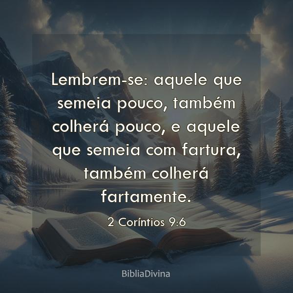 2 Coríntios 9:6