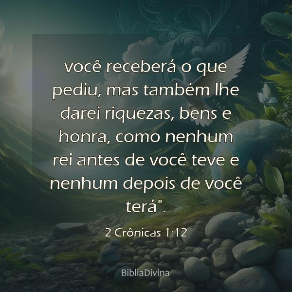 2 Crônicas 1:12