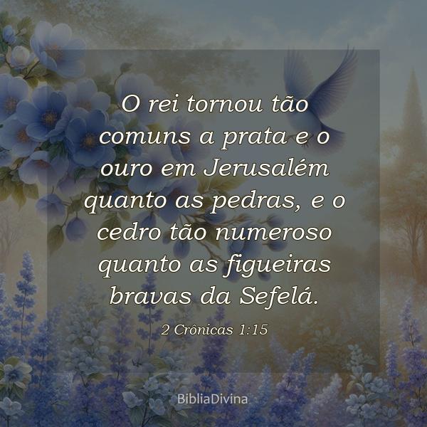 2 Crônicas 1:15