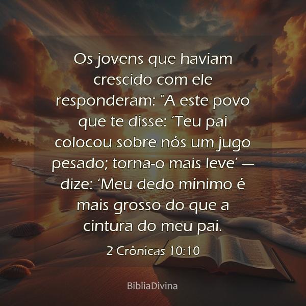 2 Crônicas 10:10