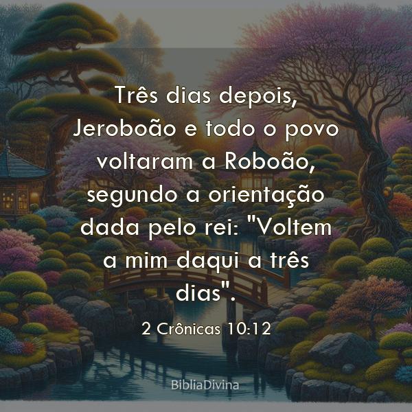 2 Crônicas 10:12