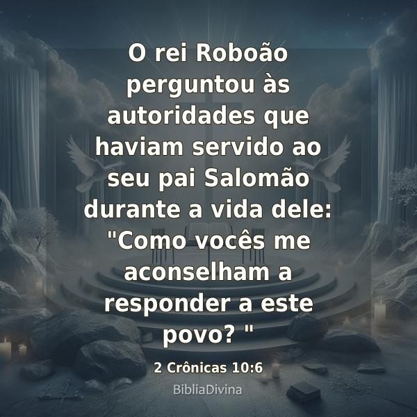 2 Crônicas 10:6