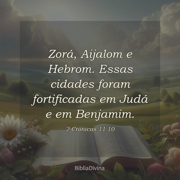 2 Crônicas 11:10