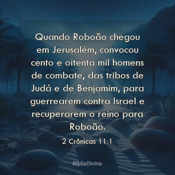 2 Crônicas 11:1