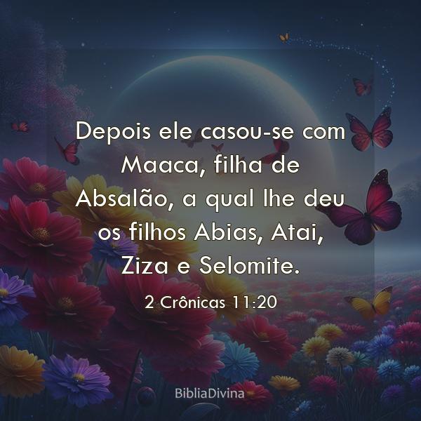 2 Crônicas 11:20