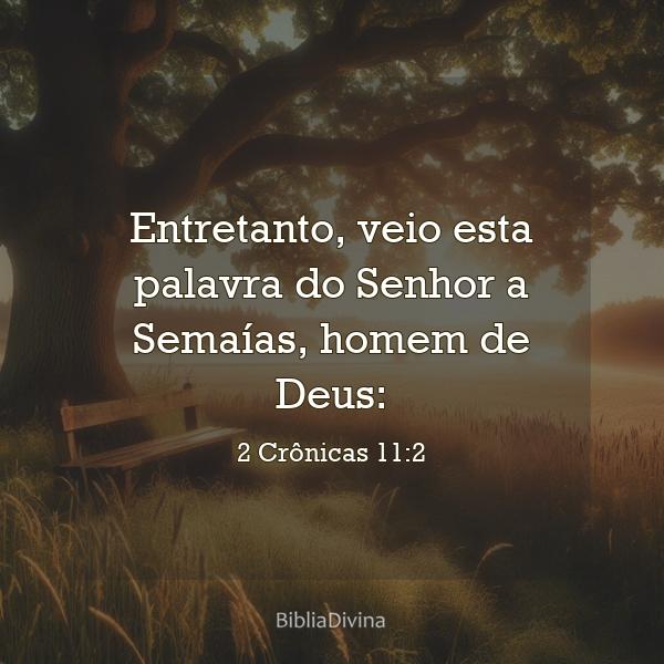 2 Crônicas 11:2