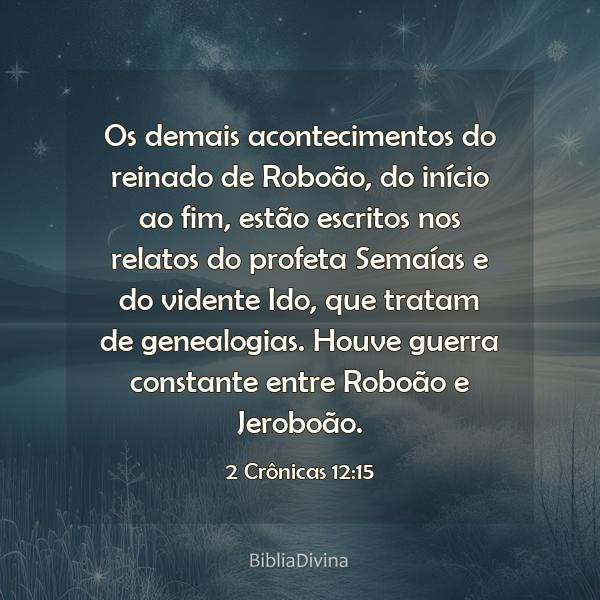 2 Crônicas 12:15