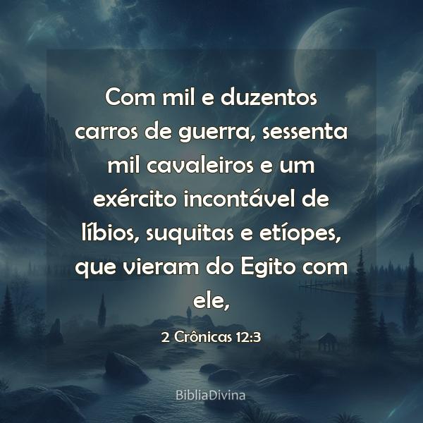 2 Crônicas 12:3