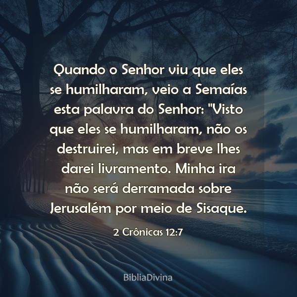 2 Crônicas 12:7