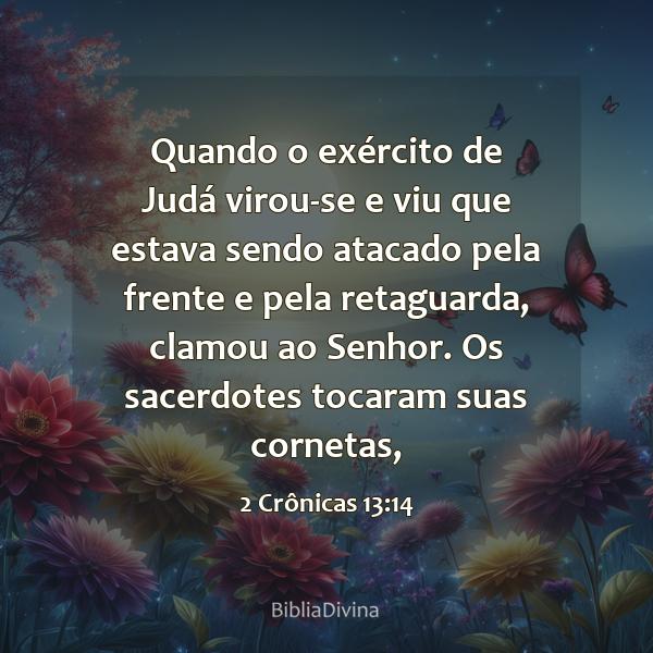 2 Crônicas 13:14