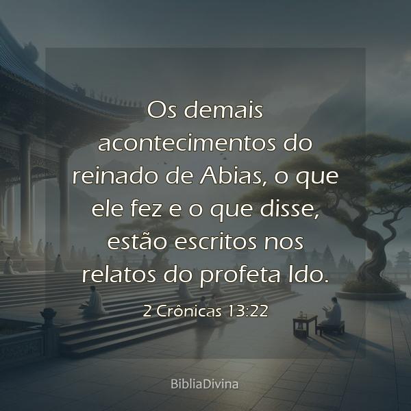 2 Crônicas 13:22