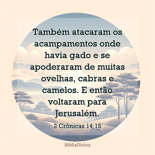 2 Crônicas 14:15