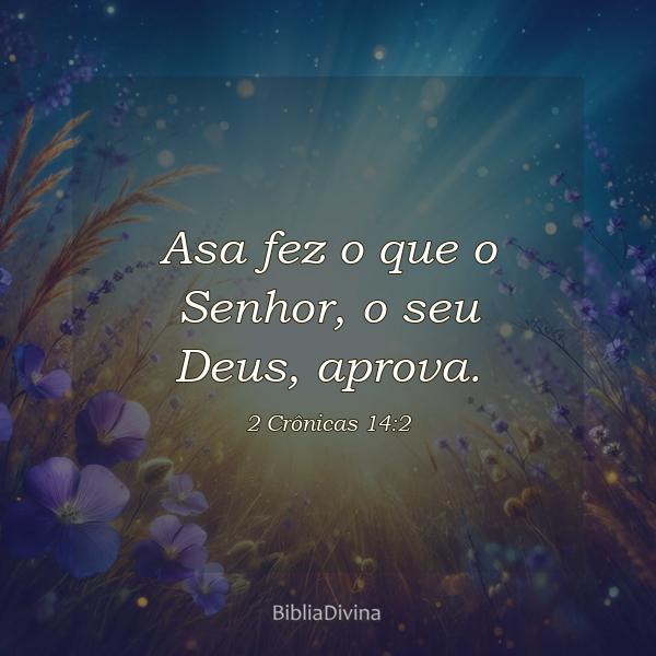 2 Crônicas 14:2