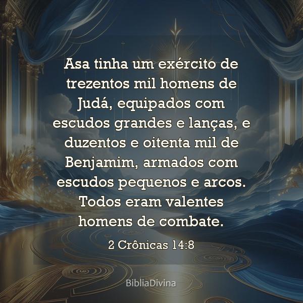 2 Crônicas 14:8