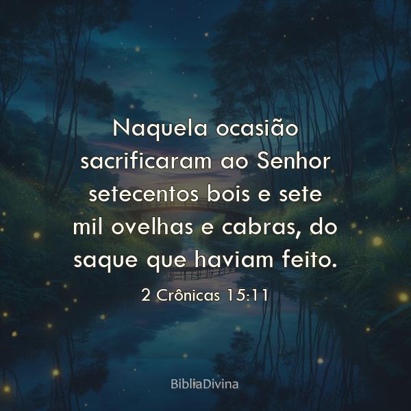 2 Crônicas 15:11