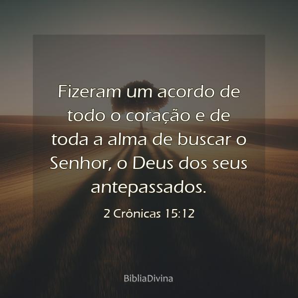 2 Crônicas 15:12