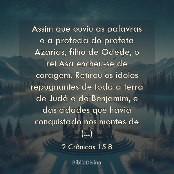 2 Crônicas 15:8