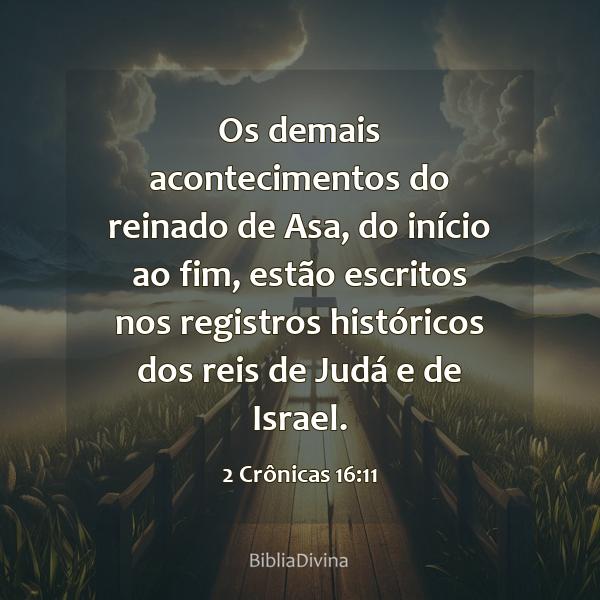 2 Crônicas 16:11