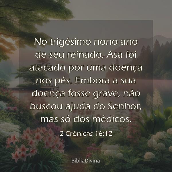 2 Crônicas 16:12