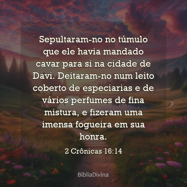 2 Crônicas 16:14