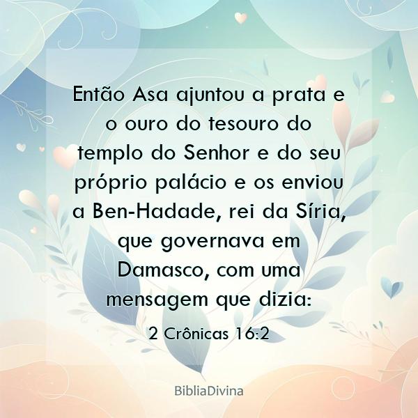 2 Crônicas 16:2