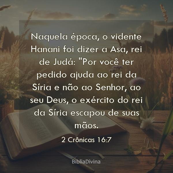 2 Crônicas 16:7