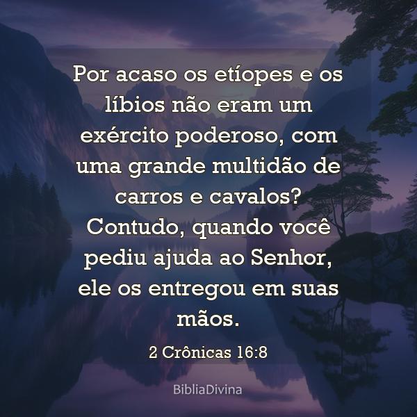 2 Crônicas 16:8