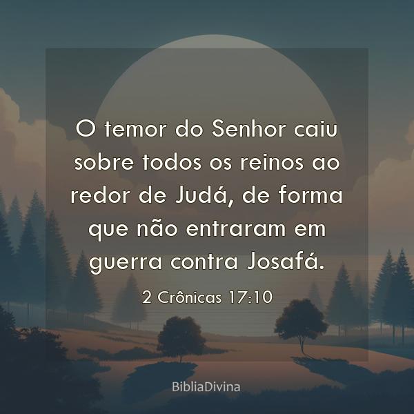 2 Crônicas 17:10