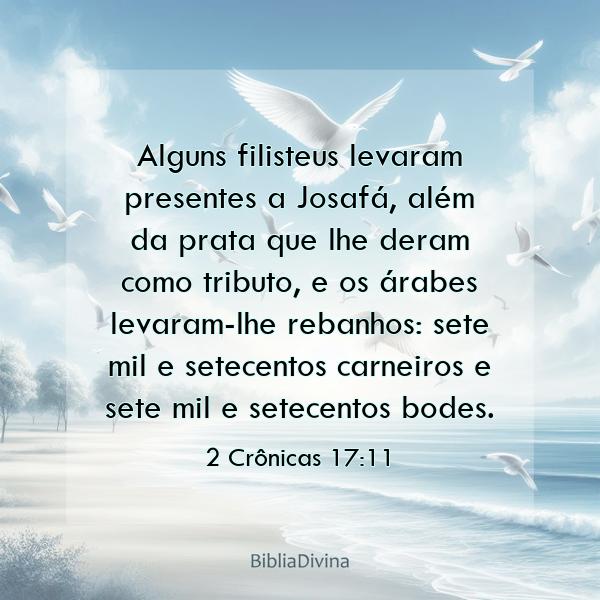 2 Crônicas 17:11