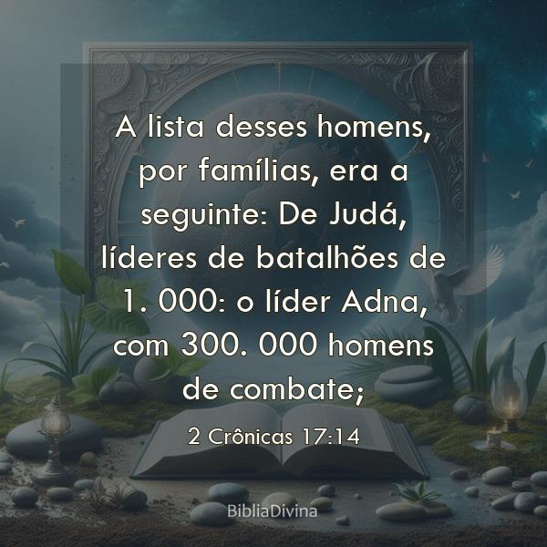 2 Crônicas 17:14