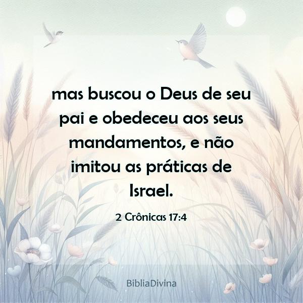 2 Crônicas 17:4