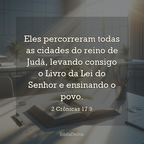 2 Crônicas 17:9