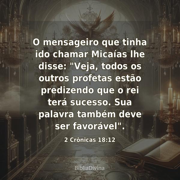 2 Crônicas 18:12