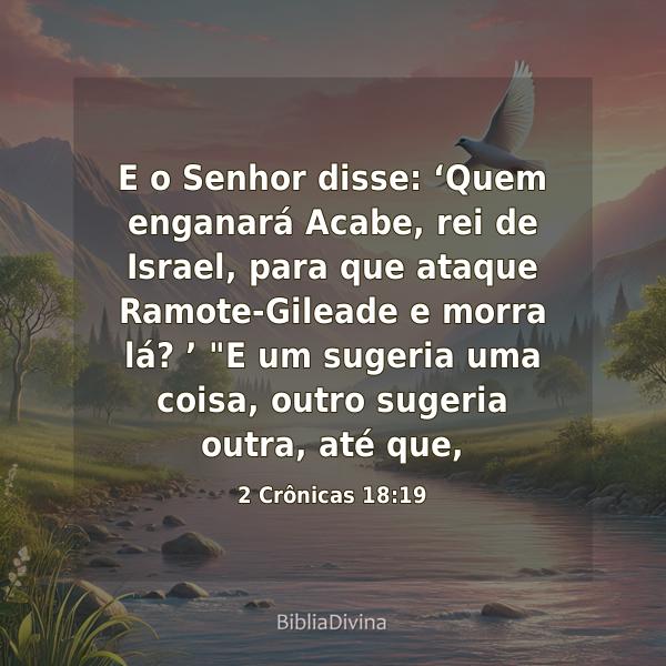 2 Crônicas 18:19