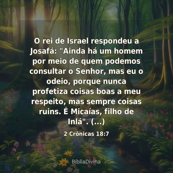 2 Crônicas 18:7