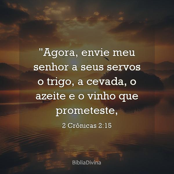 2 Crônicas 2:15