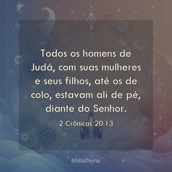 2 Crônicas 20:13