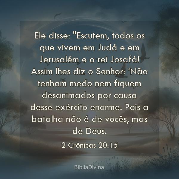 2 Crônicas 20:15