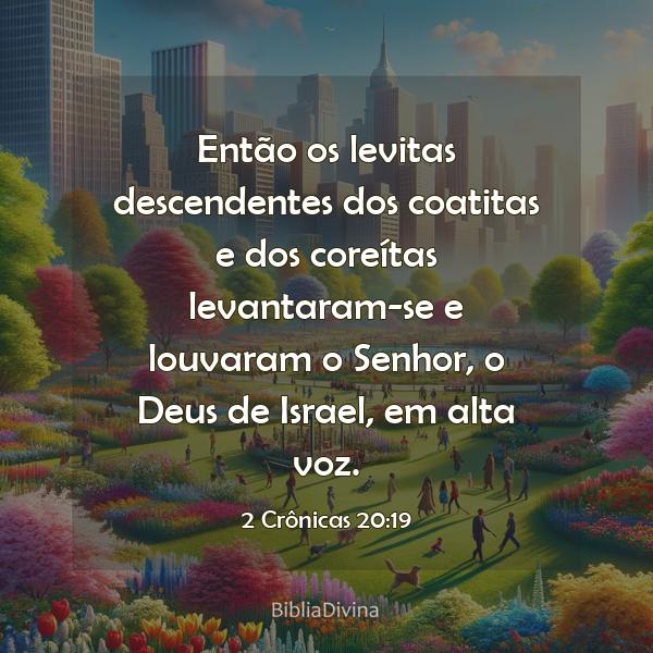 2 Crônicas 20:19