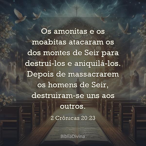 2 Crônicas 20:23