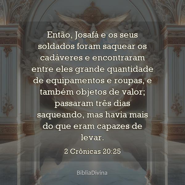 2 Crônicas 20:25