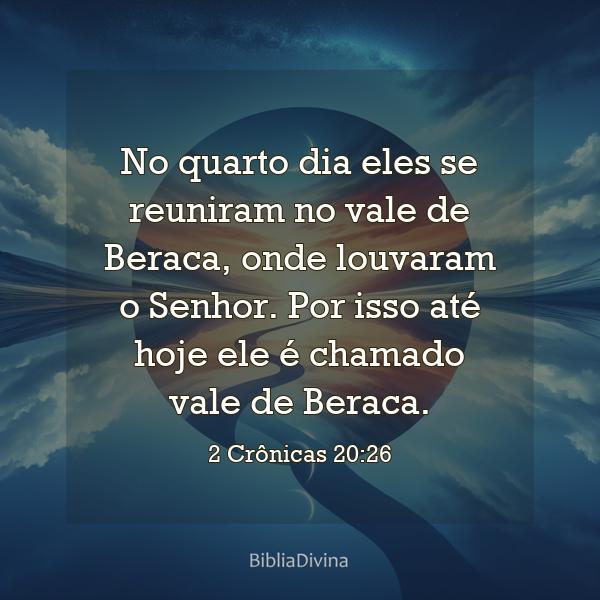 2 Crônicas 20:26